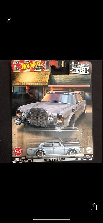 Hotwheels mercedes 300 sel 6.8 amg