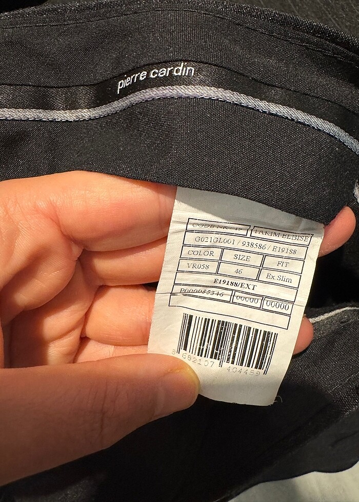 Pierre Cardin 46 Takım Elbise - Görsel 4