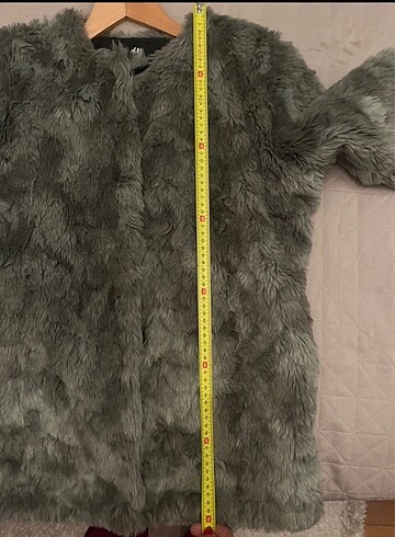 36 Beden gri Renk H&M Peluş Kaban