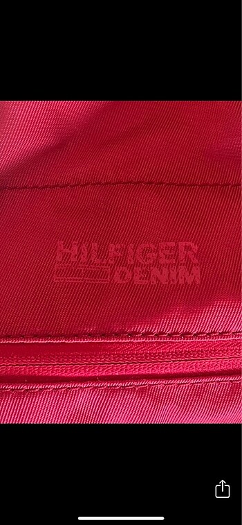  Beden kırmızı Renk TOMMY HILFIGER Çanta