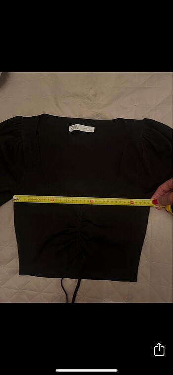 m Beden ZARA Crop Bluz