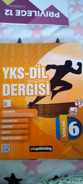 Yks dil dergisi hiç kullanılmamıştır 