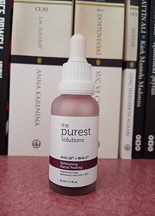 The Purest Solutions AHA + BHA Eksfoliye Edici Kimyasal Yüz Pee