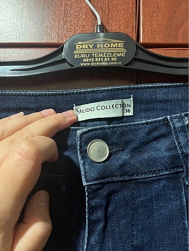 36 Beden Mudo collection lacivert kot pantolon