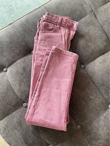 Bershka pembe mom jeans 34 beden