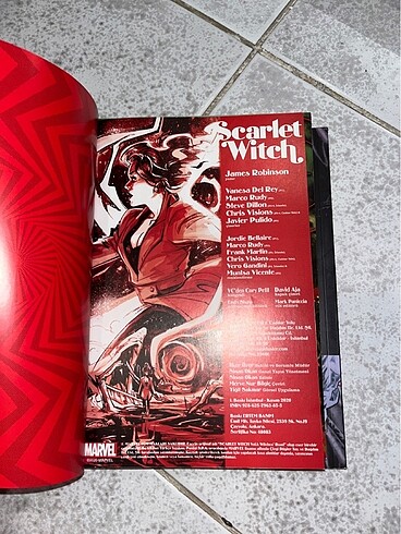  Scarlet Witch Çizgi Roman