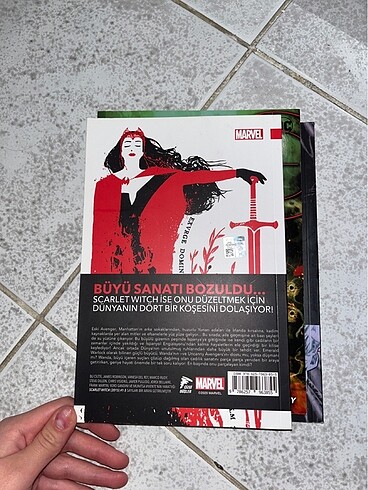 Beden Scarlet Witch Çizgi Roman