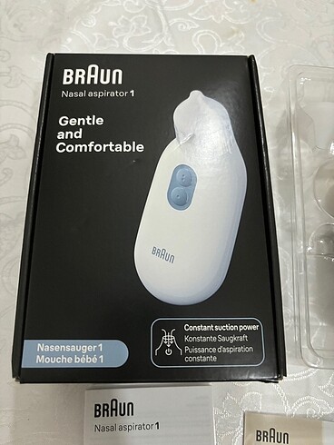 Braun Nazal Aspiratör Tertemiz Yedek Başlıklı Burun Temizleme Ci - Görsel 5