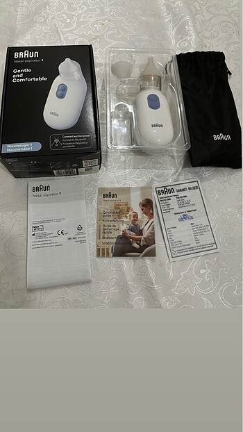 Braun Nazal Aspiratör Tertemiz Yedek Başlıklı Burun Temizleme Ci - Görsel 8
