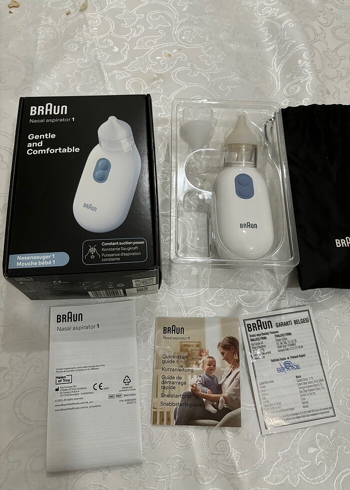 Braun Nazal Aspiratör Tertemiz Yedek Başlıklı Burun Temizleme Ci - Görsel 3