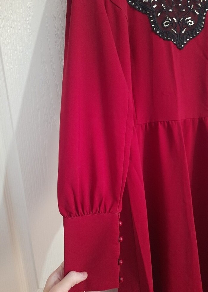 Tesettür  abiye elbise - Görsel 4