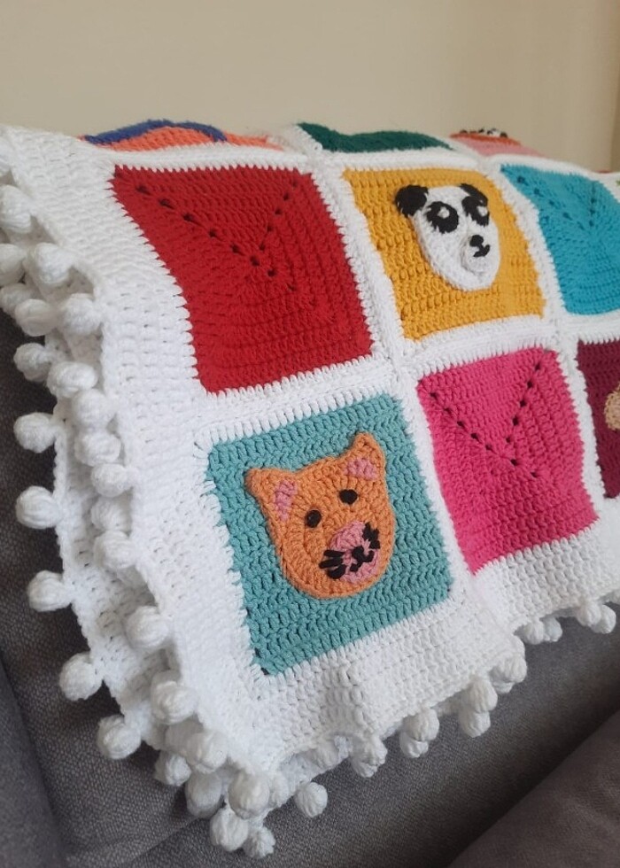 Motifli battaniye  - Görsel 2