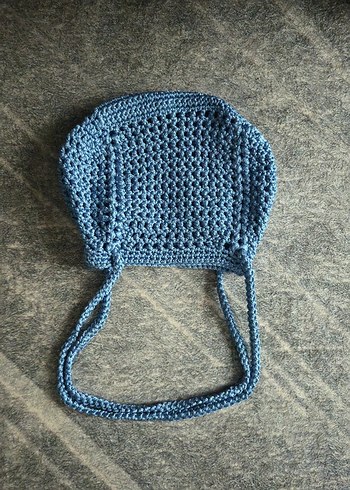 Örgü Bohem Çanta - Görsel 6