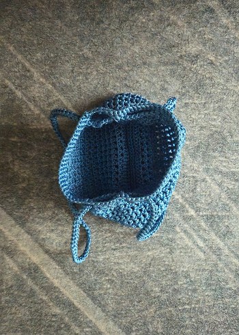 Örgü Bohem Çanta - Görsel 2