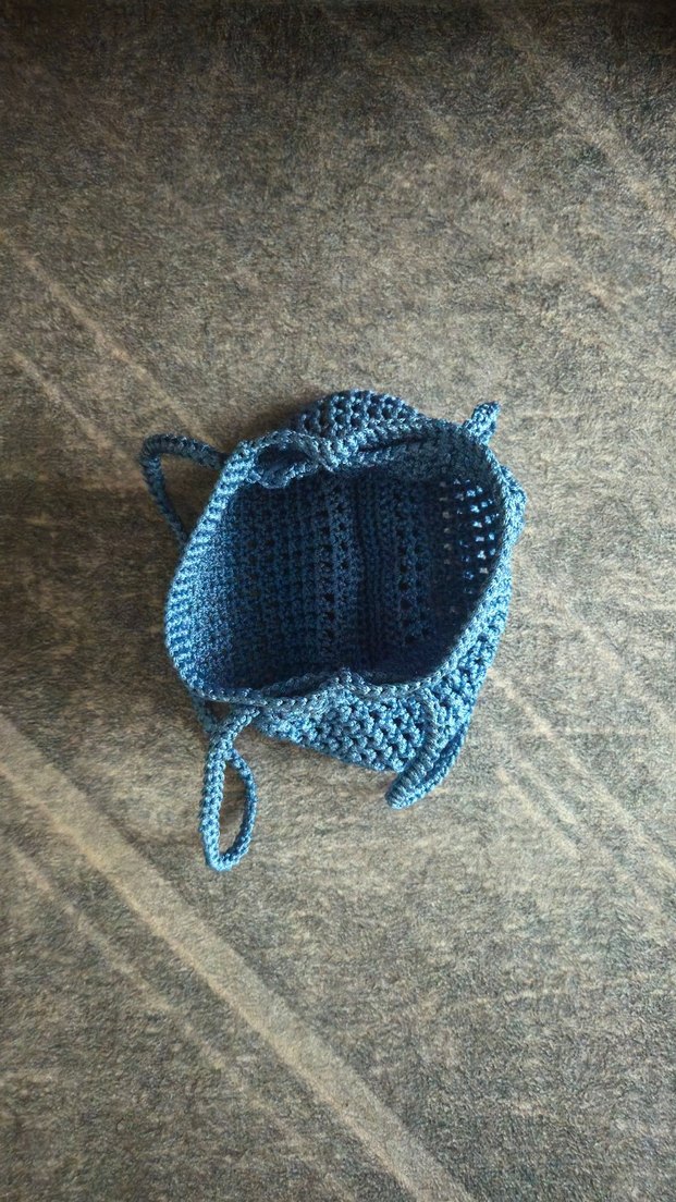 Örgü Bohem Çanta - Görsel 2