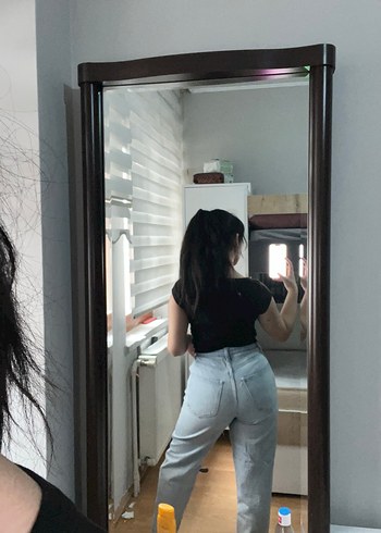 BEYMEN Parlak Taşlı Kot Pantolon - Görsel 3