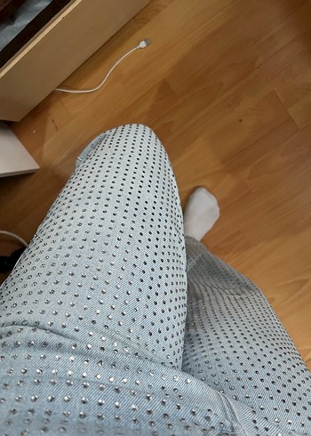 BEYMEN Parlak Taşlı Kot Pantolon - Görsel 6