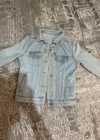 Açık Mavi Kadın Denim Ceket - Görsel 5