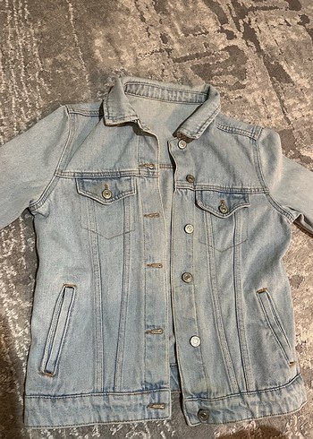 Açık Mavi Kadın Denim Ceket - Görsel 4