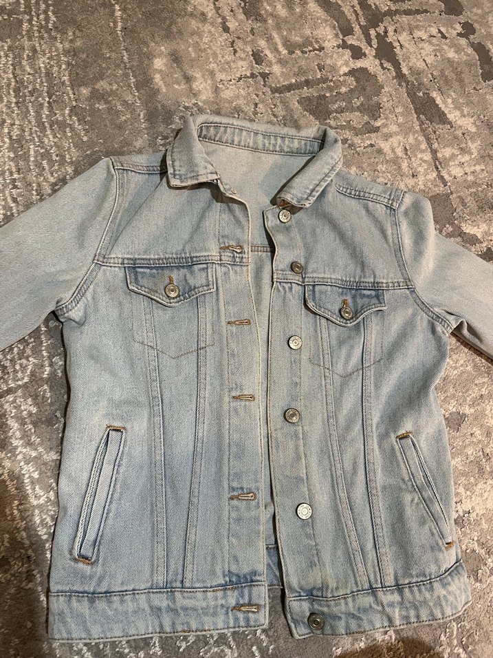 Açık Mavi Kadın Denim Ceket - Görsel 4