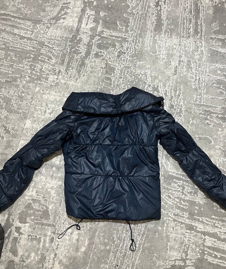 ÇİFT TARAFLI Kadın Lacivert-Siyah Kışlık Mont - Görsel 2