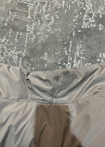 Gri Kadın Kışlık Mont, - Görsel 6