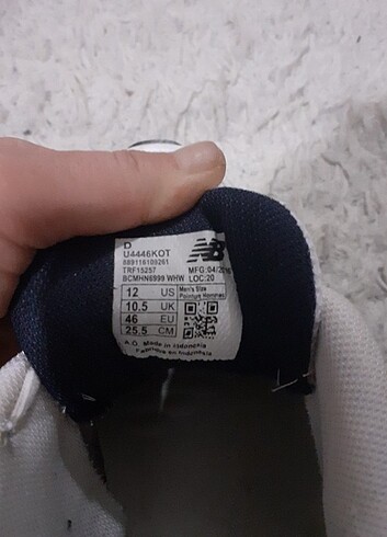 New Balance Orjinal 46 numara