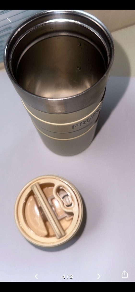 Bej FREDO Termos Matara - Görsel 3