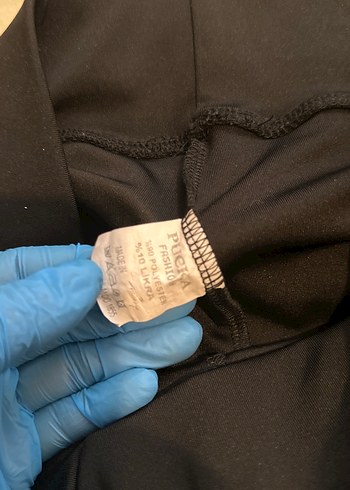 Siyah Bantlı Mini Hamile Şortu - Görsel 2