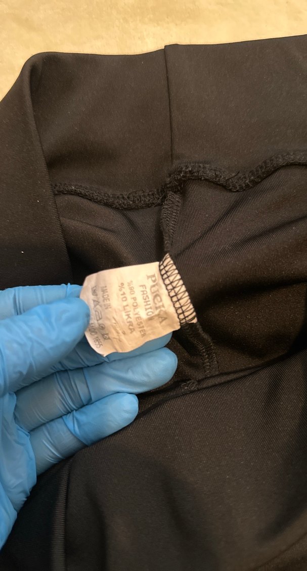 Siyah Bantlı Mini Hamile Şortu - Görsel 2