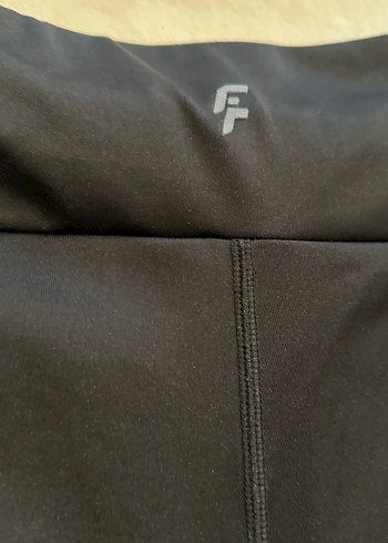 Siyah Elastik Bel Midi Hamile Şortu - Görsel 3