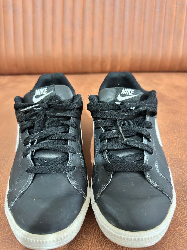 Siyah Gri Spor Ayakkabı Bağcıkları Nike - Görsel 2