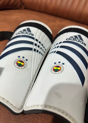 Adidas Beyaz Baskılı Dizlikler Velcro - Görsel 2