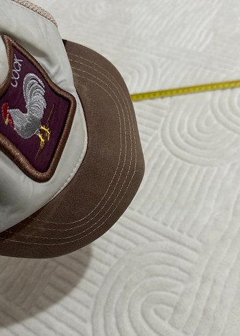 Kahverengi Nakışlı Erkek Şapka - Görsel 4