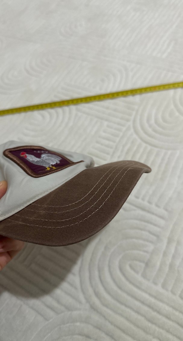 Kahverengi Nakışlı Erkek Şapka - Görsel 3