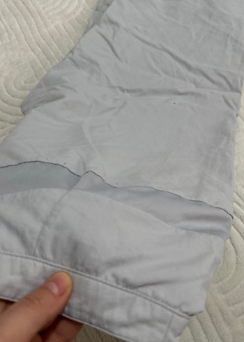 Gri Bol Kesim Midi Spor Kadın Pantolon - Görsel 13