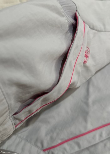 Gri Bol Kesim Midi Spor Kadın Pantolon - Görsel 14