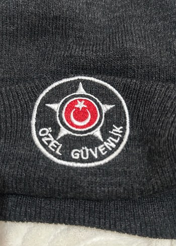 Gri Özel Güvenlik Nakışlı Erkek Bere - Görsel 6