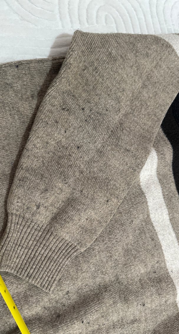 Gri Kahverengi Erkek Triko Kazak - Görsel 3