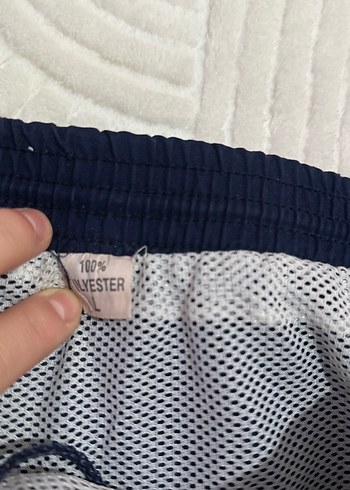 Düğmeli Lacivert Erkek Mini Şort - Görsel 4