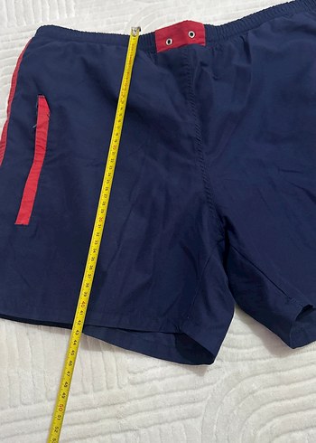 Düğmeli Lacivert Erkek Mini Şort - Görsel 2