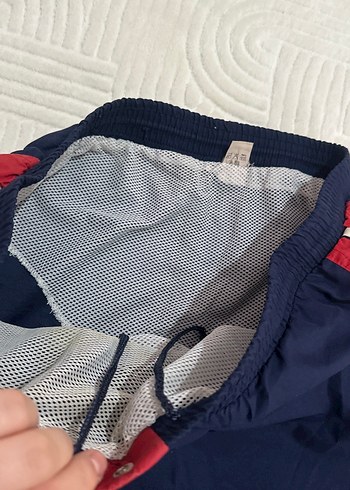 Düğmeli Lacivert Erkek Mini Şort - Görsel 5