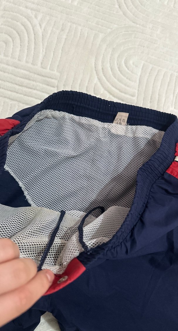 Düğmeli Lacivert Erkek Mini Şort - Görsel 5