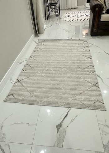 Gri Modern Düz Desen Halı - Görsel 10