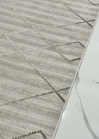 Gri Modern Düz Desen Halı - Görsel 4