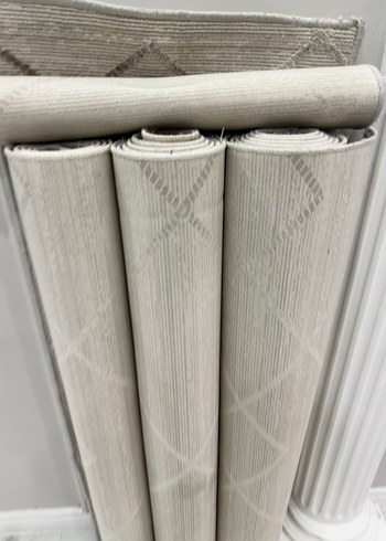 Gri Modern Düz Desen Halı - Görsel 19