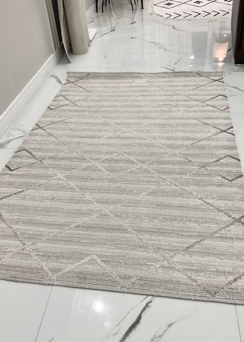 Gri Modern Düz Desen Halı - Görsel 9