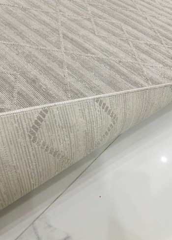 Gri Modern Düz Desen Halı - Görsel 2