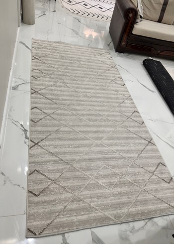 Gri Modern Düz Desen Halı - Görsel 8