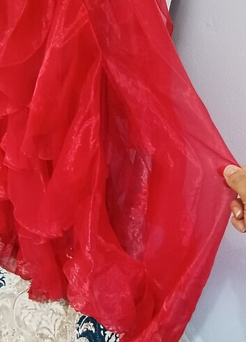 m Beden kırmızı Renk Kına elbisesi